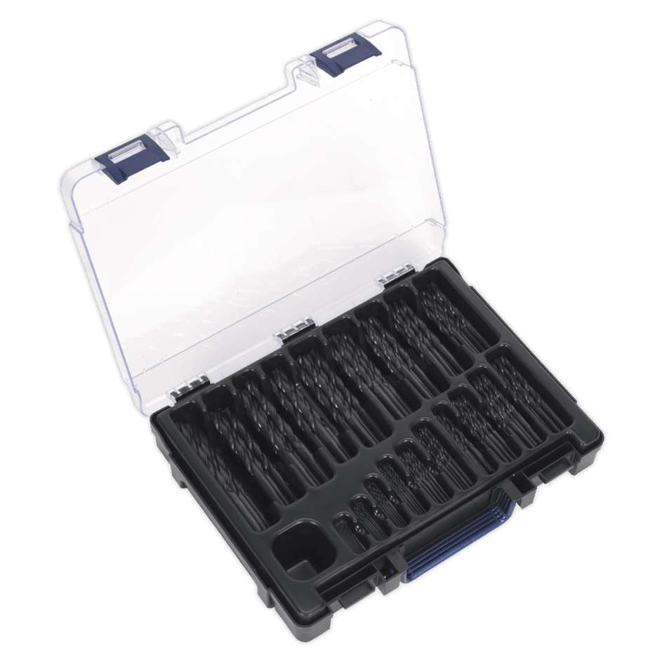 Sealey HSS Roll Forged Drill Bit Assortment 170pc 1-10mm Model No-. DBS170RF