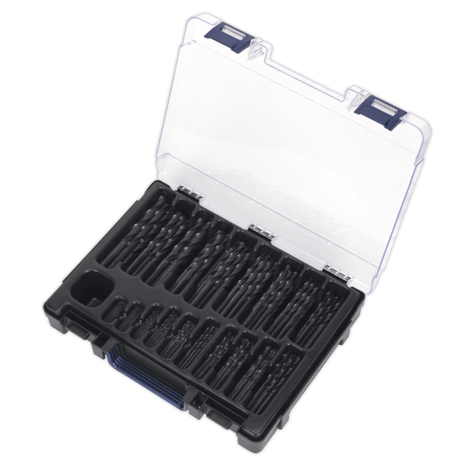 Sealey HSS Roll Forged Drill Bit Assortment 170pc 1-10mm Model No-. DBS170RF