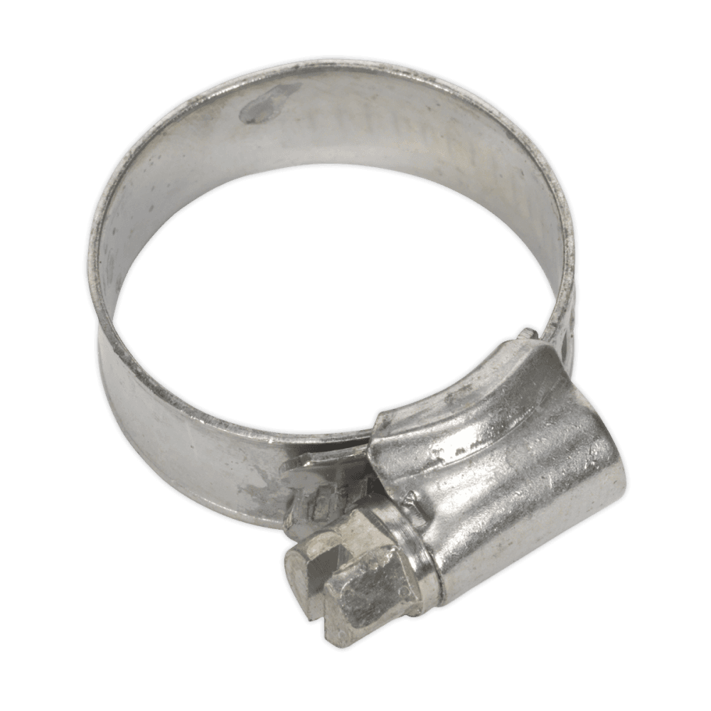 Sealey Hose Clip Stainless Steel 16-27mm Pack of 10 Model No-. SHCSS0