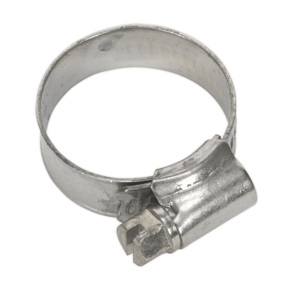 Sealey Hose Clip Stainless Steel 16-27mm Pack of 10 Model No-. SHCSS0