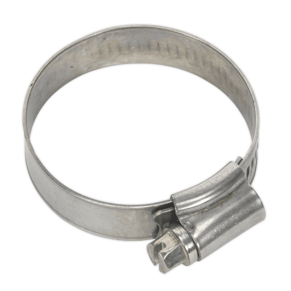 Sealey Hose Clip Stainless Steel 32-44mm Pack of 10 Model No-. SHCSS1