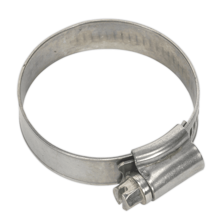 Sealey Hose Clip Stainless Steel 32-44mm Pack of 10 Model No-. SHCSS1
