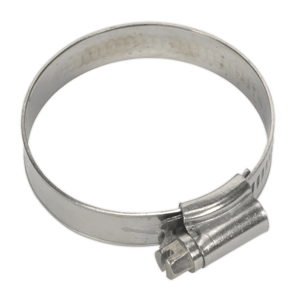 Sealey Hose Clip Stainless Steel 35-51mm Pack of 10 Model No-. SHCSS1X