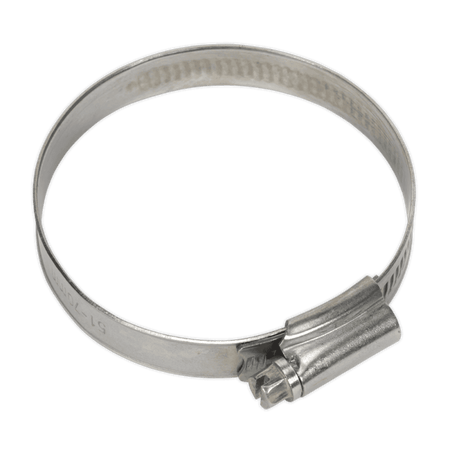 Sealey Hose Clip Stainless Steel 51-70mm Pack of 10 Model No-. SHCSS2