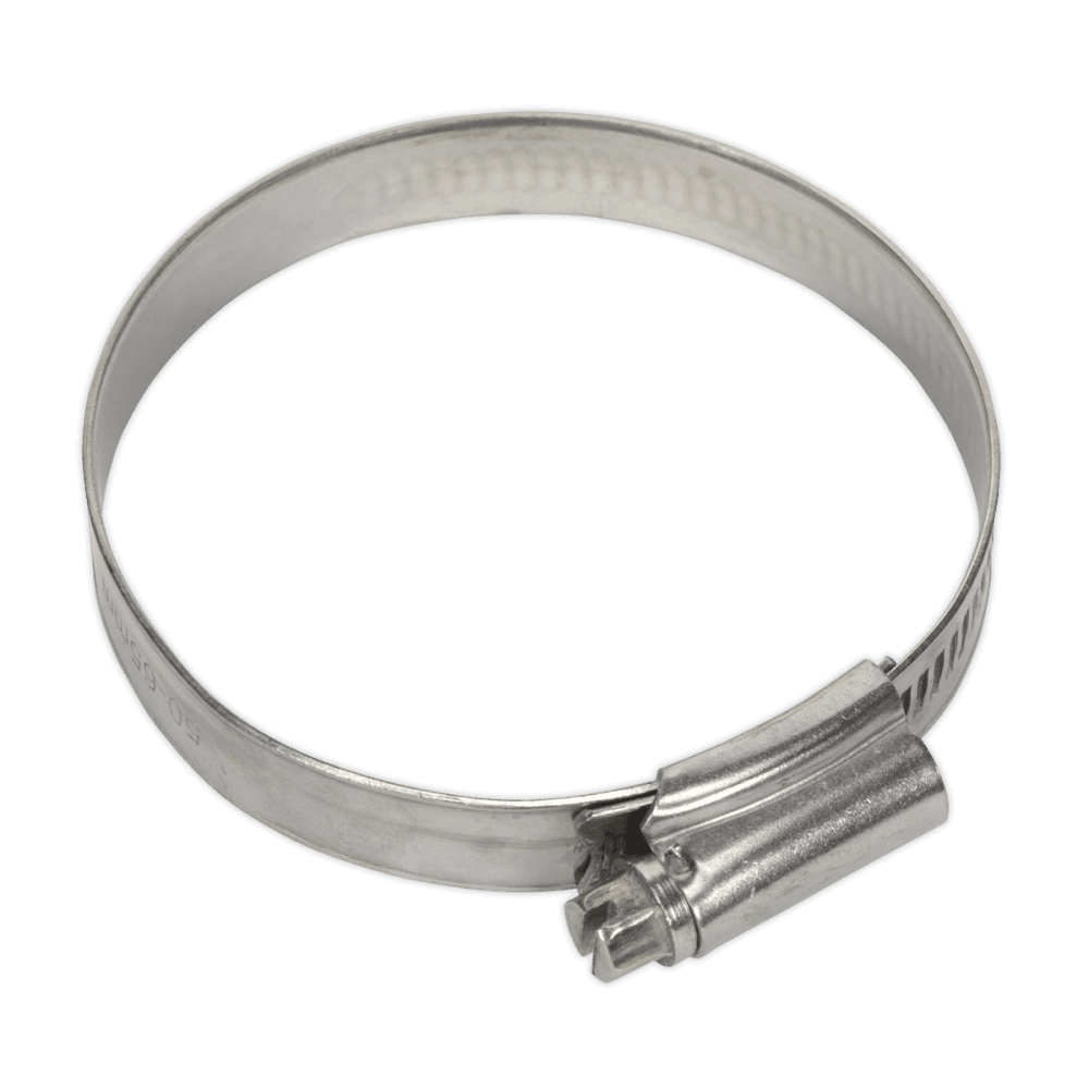 Sealey Hose Clip Stainless Steel 55-64mm Pack of 10 Model No-. SHCSS2X