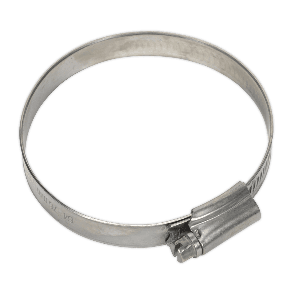 Sealey Hose Clip Stainless Steel 64-76mm Pack of 10 Model No-. SHCSS3