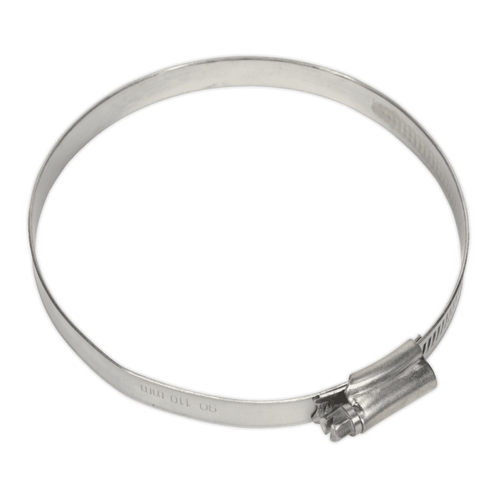 Sealey Hose Clip Stainless Steel 90-110mm Pack of 5 Model No-. SHCSS4X