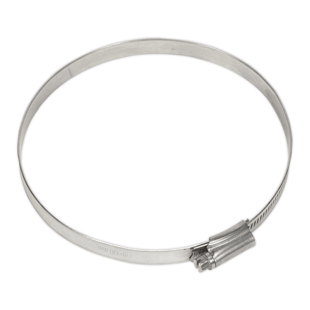 Sealey Hose Clip Stainless Steel 110-130mm Pack of 5 Model No-. SHCSS5