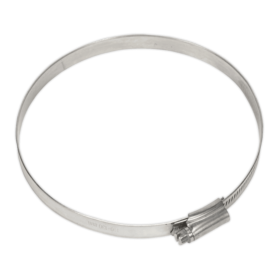 Sealey Hose Clip Stainless Steel 110-130mm Pack of 5 Model No-. SHCSS5