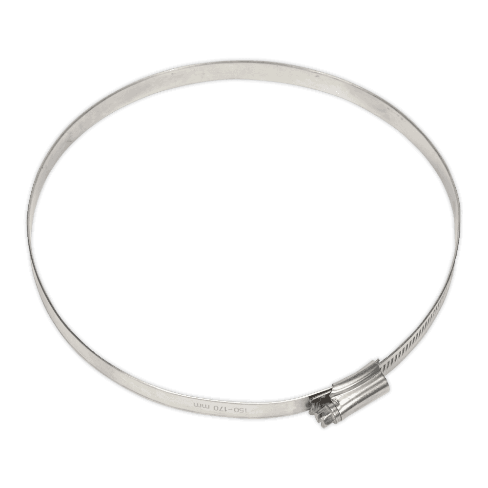 Sealey Hose Clip Stainless Steel 150-170mm Pack of 5 Model No-. SHCSS7