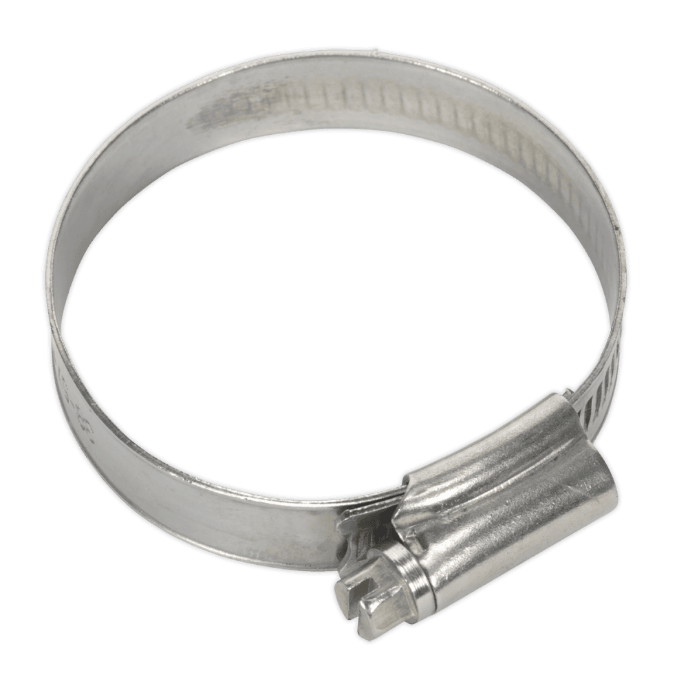 Sealey Hose Clip Stainless Steel 38-57mm Pack of 10 Model No-. SHCSSM