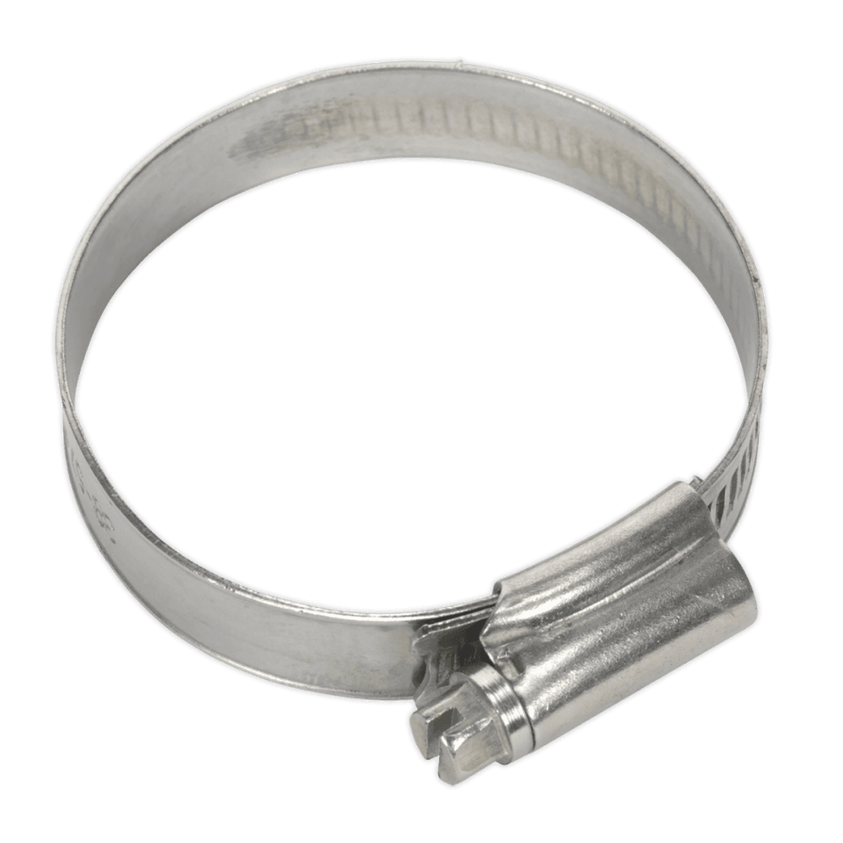 Sealey Hose Clip Stainless Steel 38-57mm Pack of 10 Model No-. SHCSSM