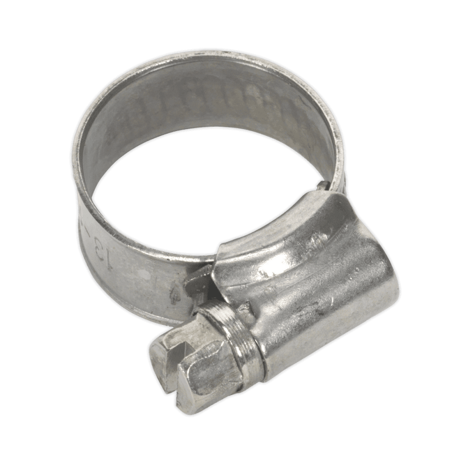 Sealey Hose Clip Stainless Steel 13-19mm Pack of 10 Model No-. SHCSSM00