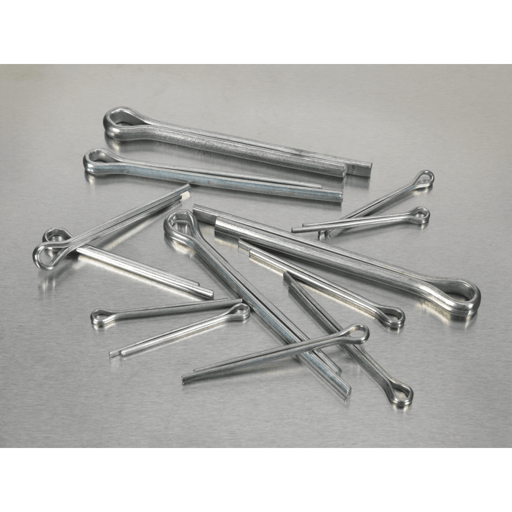Sealey Split Pin Assortment 230pc Large Sizes Imperial & Metric Model No-. AB003SP