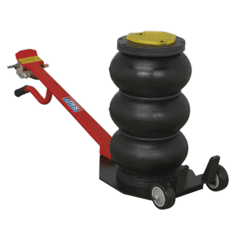 Premier Air Operated Fast Jack 3tonne Three Stage - Long Handle : Model No.PAFJ3