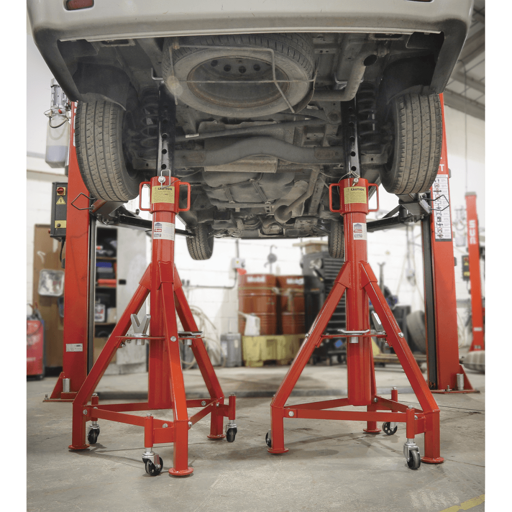 High Level Axle Stand 12tonne Capacity - Commercial Vehicle : Model No.ASC120