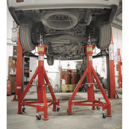 High Level Axle Stand 12tonne Capacity - Commercial Vehicle : Model No.ASC120