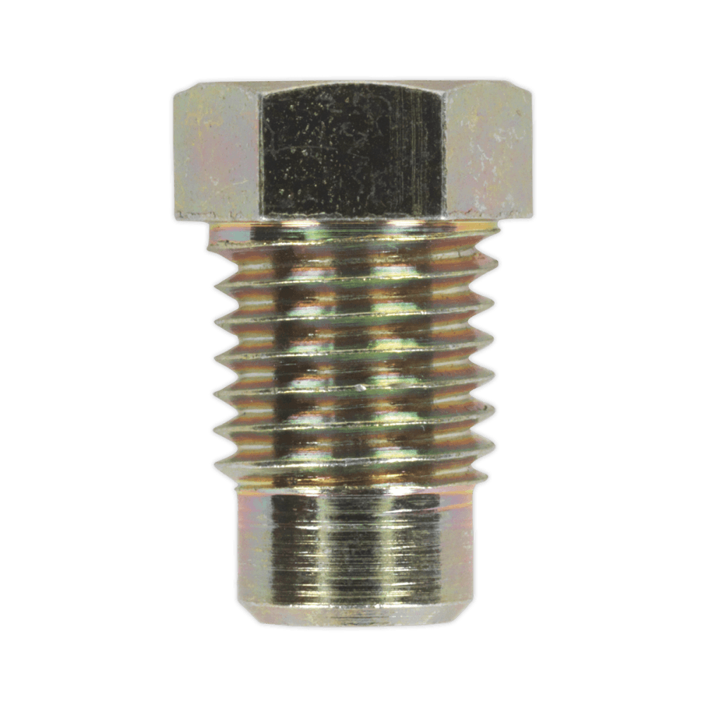 Brake Pipe Nut M10 x 1.25mm Long Male Pack of 25 : Model No.BN10125LM