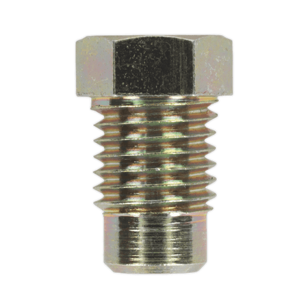 Brake Pipe Nut M10 x 1.25mm Long Male Pack of 25 : Model No.BN10125LM