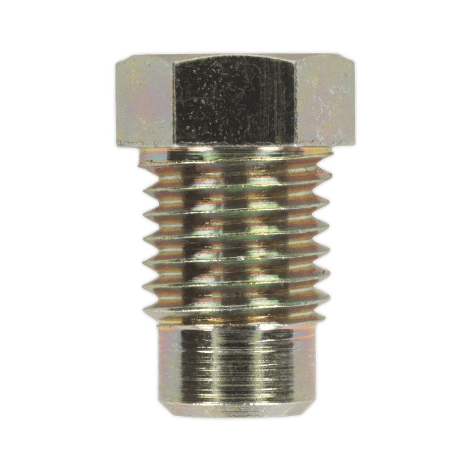 Brake Pipe Nut M10 x 1.25mm Long Male Pack of 25 : Model No.BN10125LM