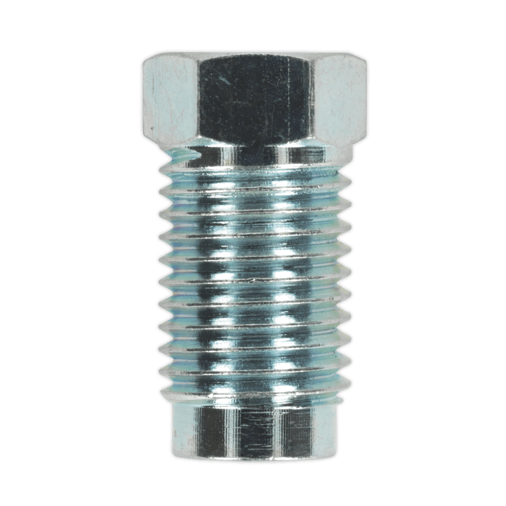 Brake Pipe Nut 7/16"UNF x 20tpi Male 1/4" Pipe SAE Form Pack of 25 : Model No.BN71620