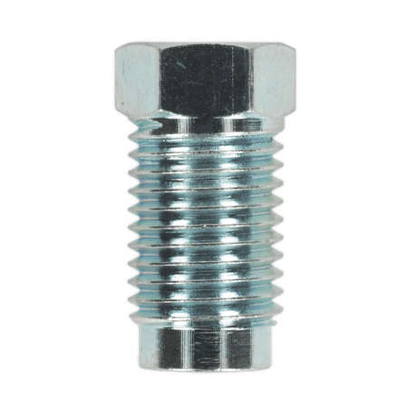 Brake Pipe Nut 7/16"UNF x 20tpi Male 1/4" Pipe SAE Form Pack of 25 : Model No.BN71620