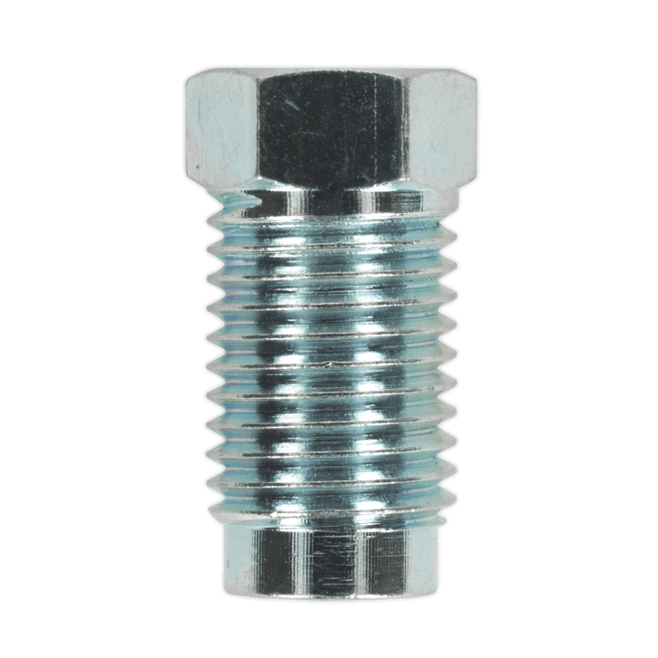 Brake Pipe Nut 7/16"UNF x 20tpi Male 1/4" Pipe SAE Form Pack of 25 : Model No.BN71620
