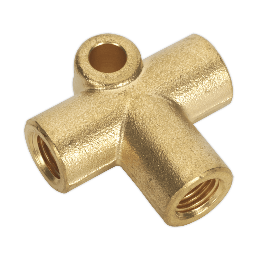 Brake Tube Connector 3/8"UNF x 24tpi 3-Way : Model No.BC38243WAY
