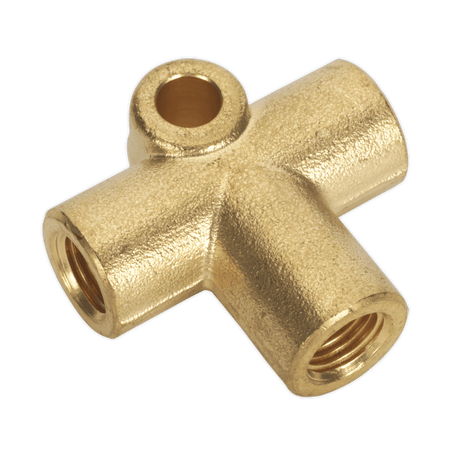 Brake Tube Connector 3/8"UNF x 24tpi 3-Way : Model No.BC38243WAY