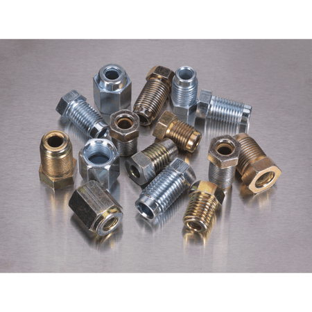 Brake Pipe Nut Assortment 200pc - Metric & Imperial : Model No.AB068BPN