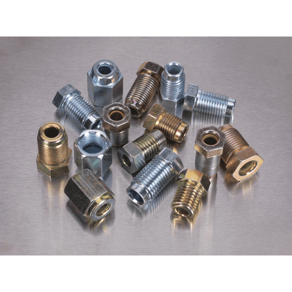 Brake Pipe Nut Assortment 200pc - Metric & Imperial : Model No.AB068BPN