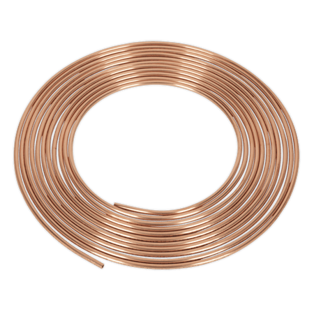 Brake Pipe Copper Tubing 22 Gauge 3/16" x 25ft BS EN 12449 C106 : Model No.CBP002