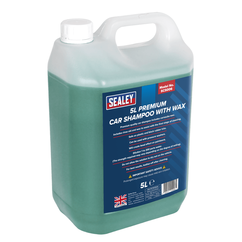 Car Shampoo Premium with Wax 5ltr : Model No.SCS006