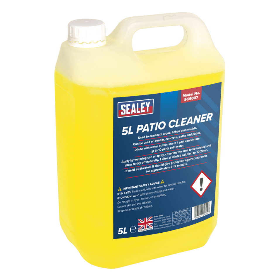 Patio Cleaner 5ltr : Model No.SCS007