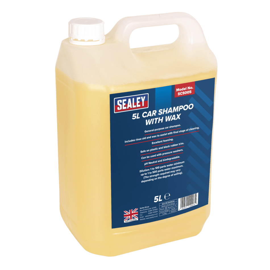 Car Shampoo 5ltr : Model No.SCS005