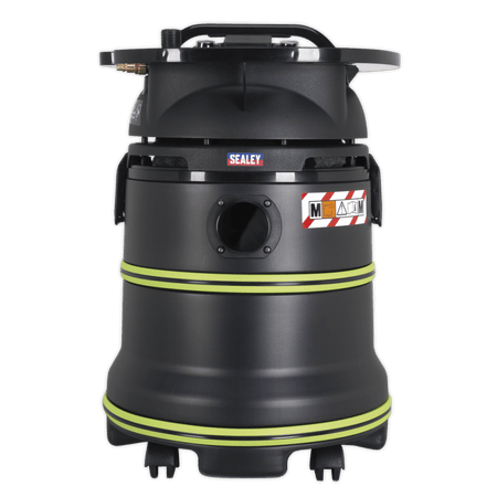Vacuum Cleaner Industrial Dust-Free Wet & Dry 35ltr 2000W/230V Plastic Drum M Class Filtration Self-Clean Filter & Auto Start : Model No.DFS35M