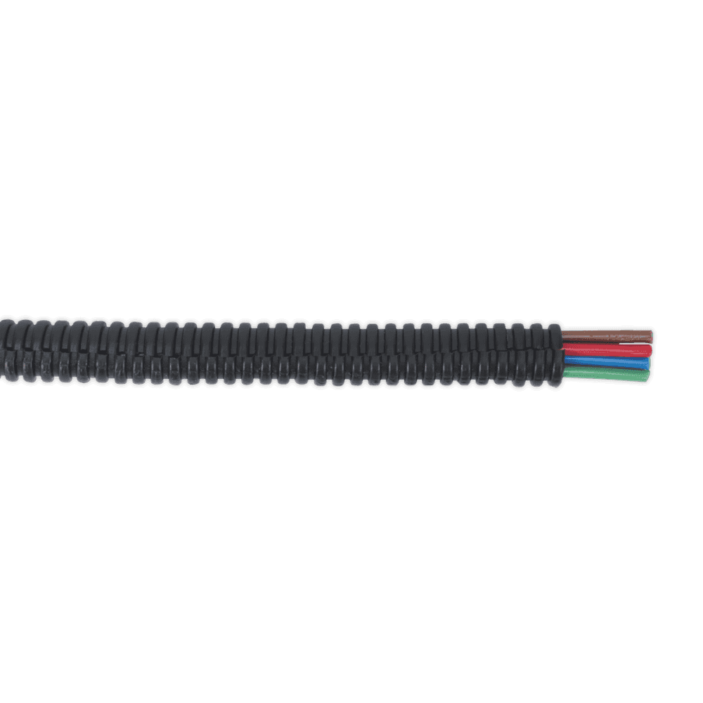 Convoluted Cable Sleeving Split Ã‡?7-10mm 100mtr : Model No.CTS07100