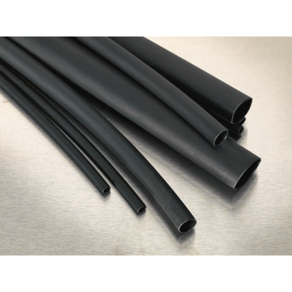 Adhesive Lined Heat Shrink Tubing Assortment 200mm 72pc - Black : Model No.HSTAL72B