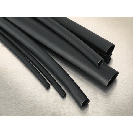 Adhesive Lined Heat Shrink Tubing Assortment 200mm 72pc - Black : Model No.HSTAL72B