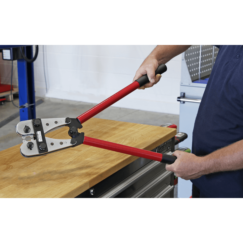 Copper Lug Terminal Crimping Tool 10-120mm² : Model No.AK120B