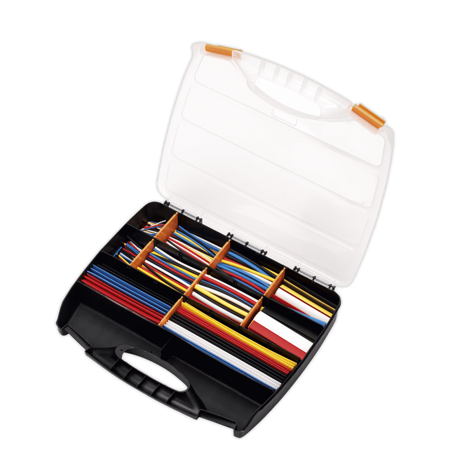 Heat Shrink Tubing Assortment 590pc Mixed Colours 50, 100, 150 & 200mm : Model No.HST590MC