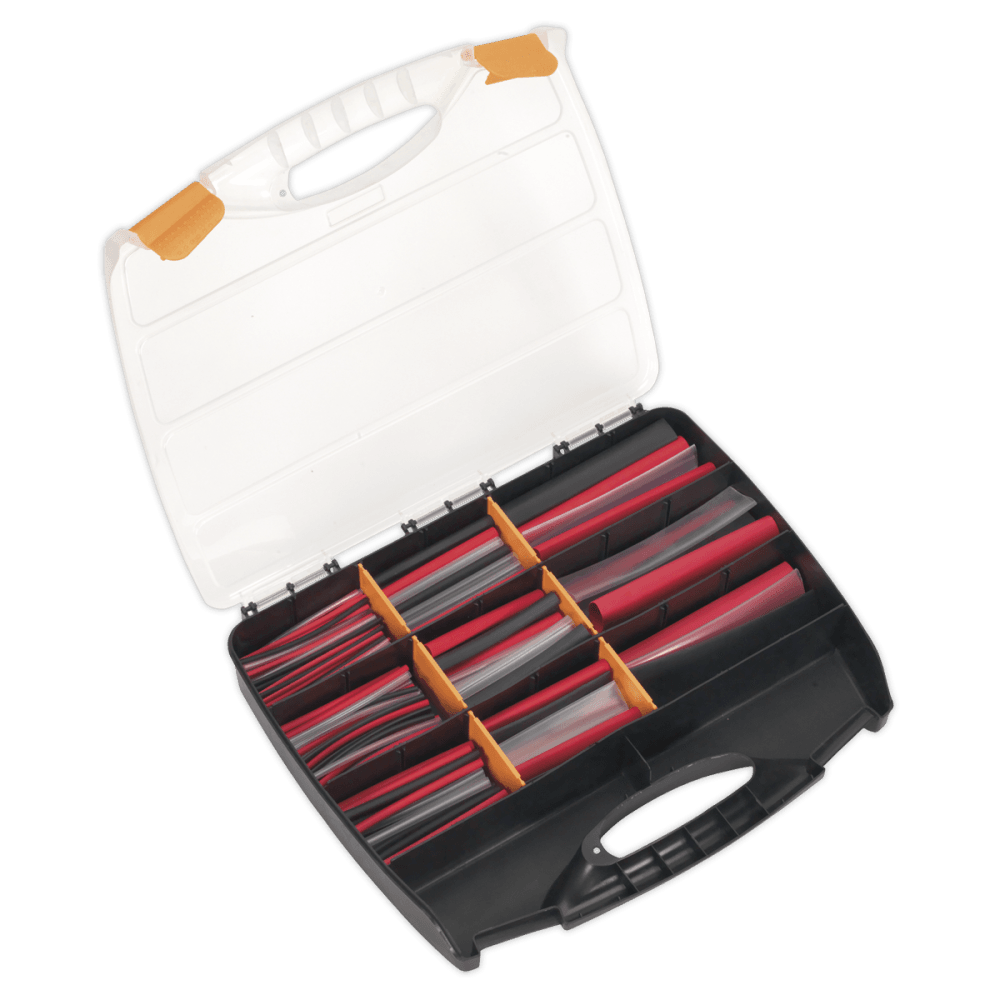 Heat Shrink Tubing Assortment 261pc Mixed Colours Adhesive Lined 100 & 150mm : Model No.HSTAL261MC