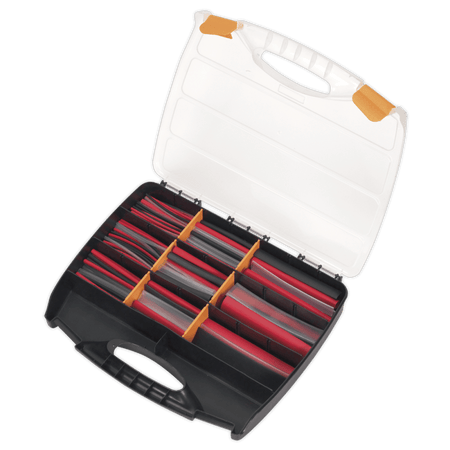 Heat Shrink Tubing Assortment 261pc Mixed Colours Adhesive Lined 100 & 150mm : Model No.HSTAL261MC