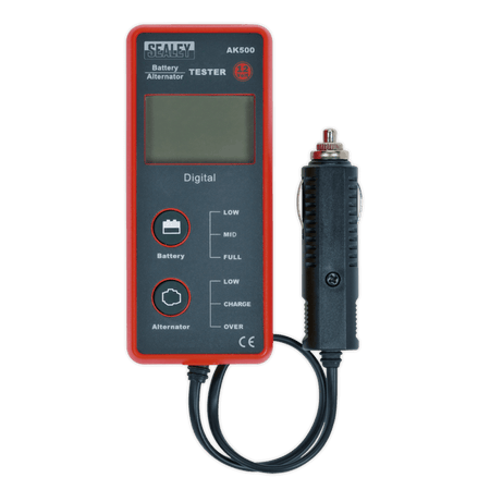 Battery & Alternator Tester 12V - LCD Screen : Model No.AK500