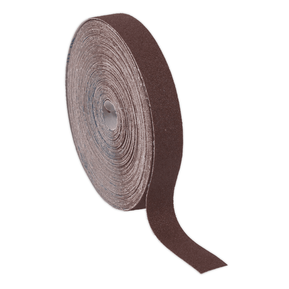 Emery Roll Brown 25mm x 50mtr 120Grit : Model No.ERB2550120