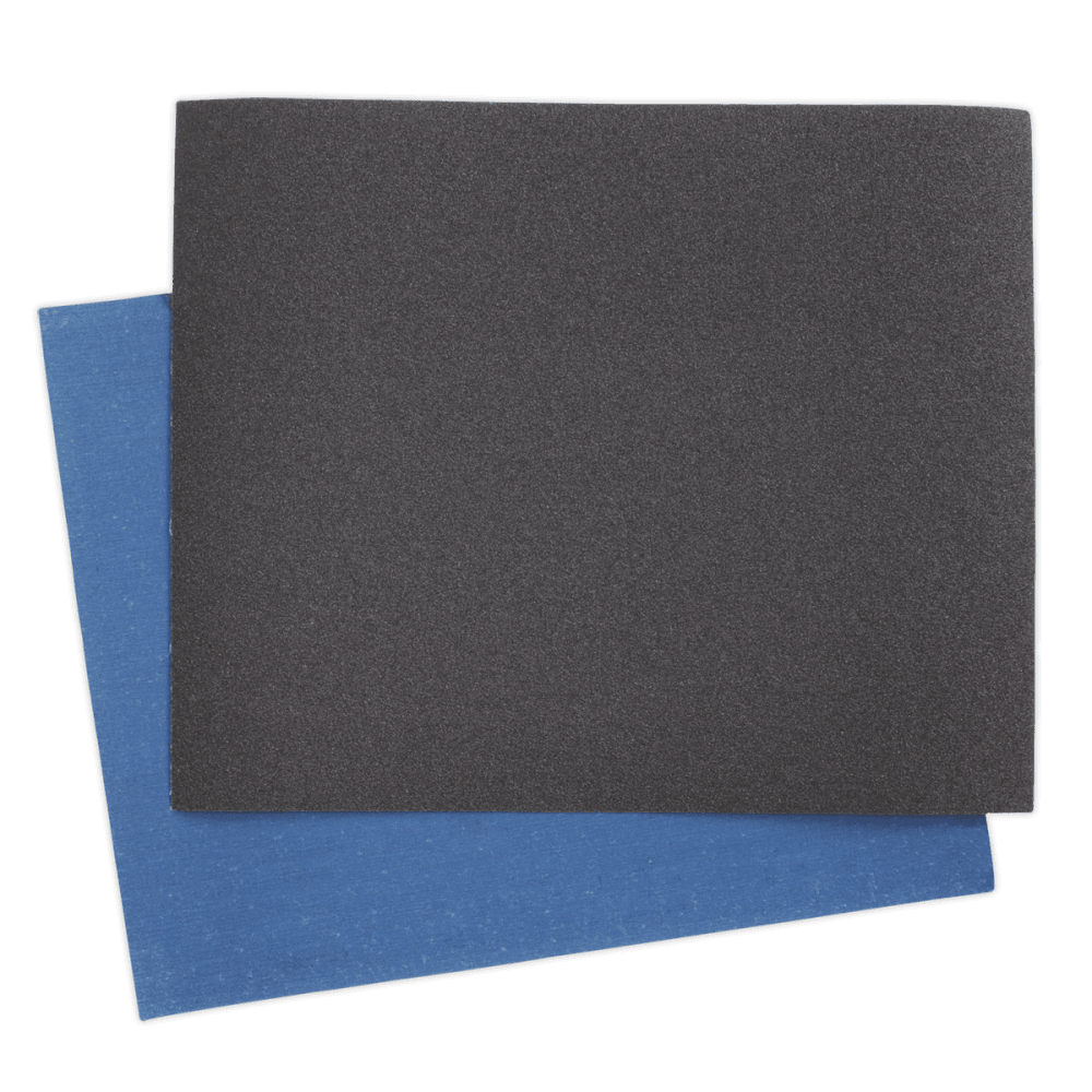Emery Sheet Blue Twill 230 x 280mm 120Grit Pack of 25 : Model No.ES2328120