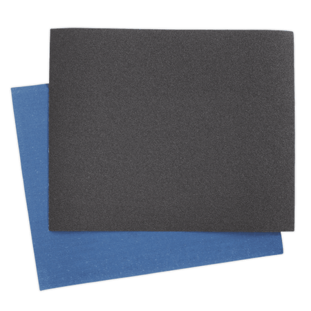 Emery Sheet Blue Twill 230 x 280mm 120Grit Pack of 25 : Model No.ES2328120