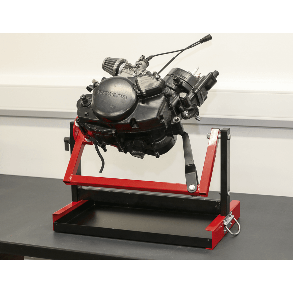Motorcycle Engine Stand - Single/Twin Cylinder : Model No.MES01