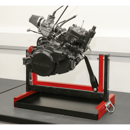 Motorcycle Engine Stand - Single/Twin Cylinder : Model No.MES01