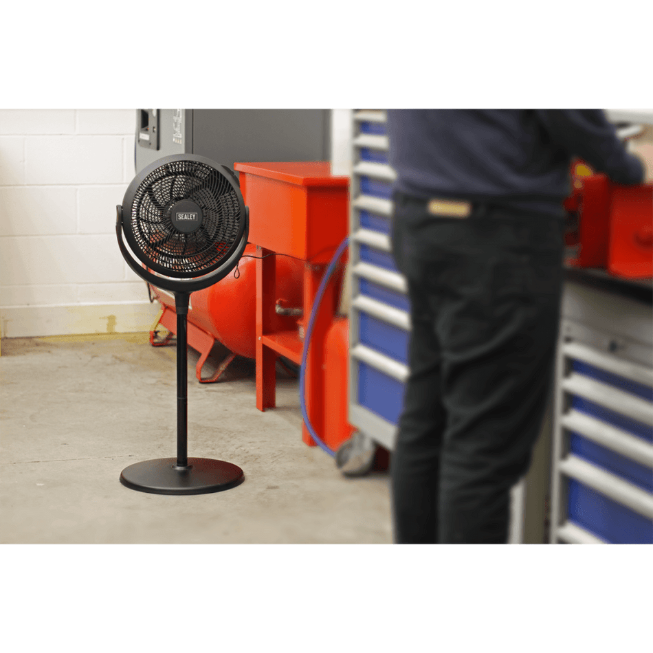 Desk & Pedestal Fan 12" 230V : Model No.SFF12DP